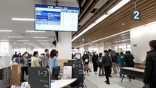 1月5日【びわ湖放送ニュース】心機一転の仕事始め 近江八幡市役所新庁舎が供用開始