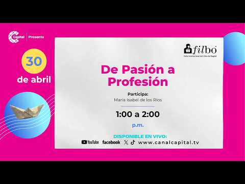 Conversatorio: De pasión a profesión con María Isabel de los Ríos