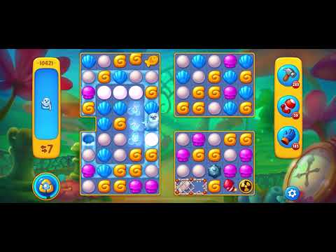 Fishdom level 10421 no boosters フィッシュダム ノーマル