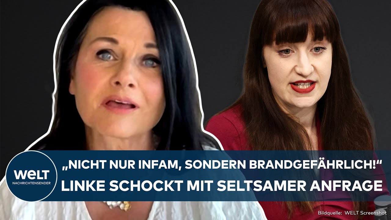 BUNDESTAG: "Extremistische Positionen – Brandgefährlich!" Die Linke schockt mit seltsamer Anfrage