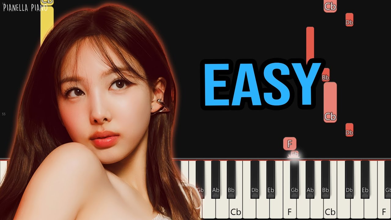 NAYEON - ABCD | EASY Piano Tutorial by Pianella Piano