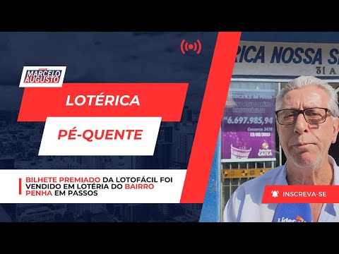 Aposta simples de Passos leva sozinha mais de R$ 6 milhões na Lotofácil