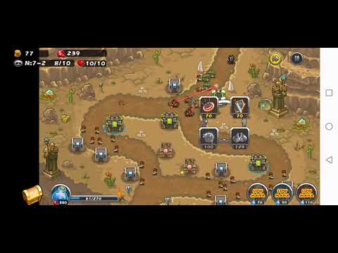 Horde defense - level 7-2 Normal Temple ruins (5 stars)