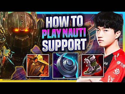 LEARN HOW TO PLAY NAUTILUS SUPPORT LIKE A PRO! | T1 Keria Plays Nautilus Support vs Blitzcrank!  Sea