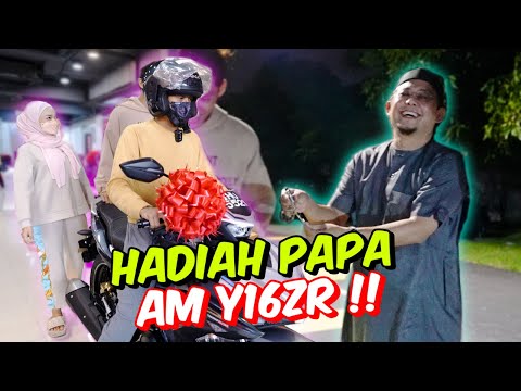 HADIAH PAPA AM Y16ZR !! -SUPRISE IDAMAN MOTOR FAV !