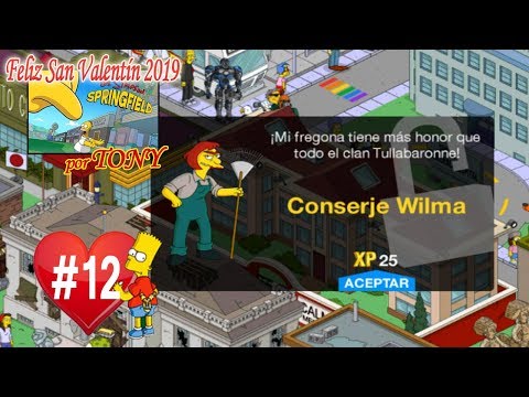 Los Simpson Springfield "SanValentin'19: Cap. 12 - La conserje Wilma" por Tony