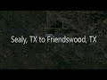 Sealy, TX to Friendswood, TX