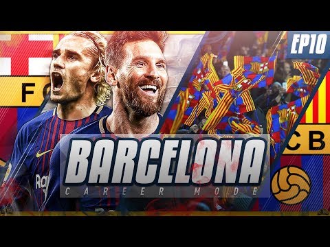 FIFA 18 Barcelona Career Mode - EP10 - Crazy New Signings!! £45m CDM Signs For Barcelona!!