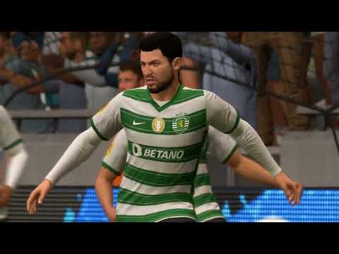 FIFA 22 Sporting Lisbon VS Paços de Ferreira
