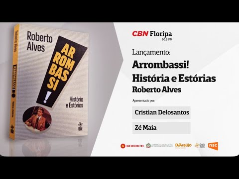 AO VIVO | LANÇAMENTO DO LIVRO "ARROMBASSI" DE ROBERTO ALVES | 11/11/2025