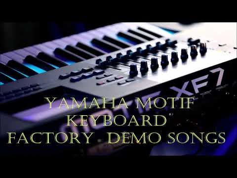 Yamaha Motif factory demo songs...