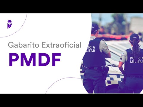 Gabarito Extraoficial PMDF