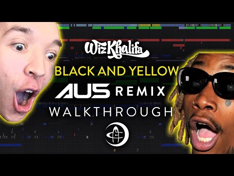 Making A Dubstep Remix of Black And Yellow | Au5