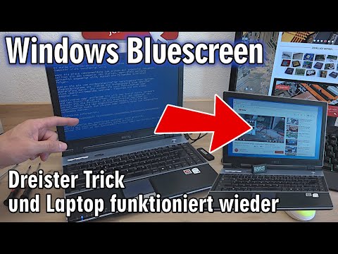 Notebook Schrott 🤔️❓️ Windows Bluescreen oder einfache Lösung Video
