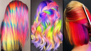 Satisfying Hair Transformations By Professionals  - Top Amazing Easy Hair Color For 2023