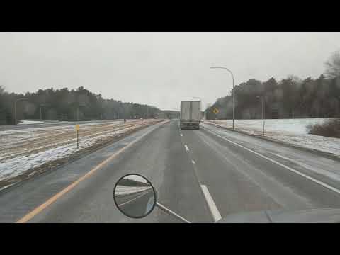 Islip, New York to Plainville, Massachusetts.(8)