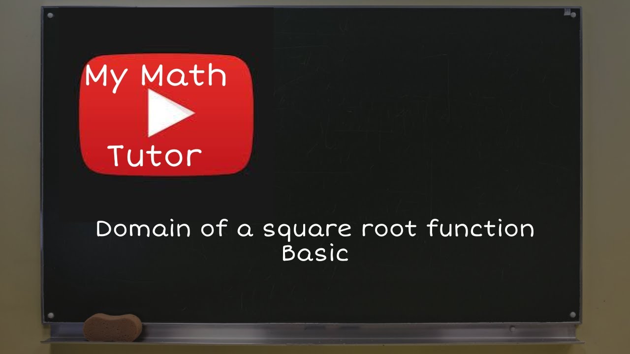 ALEKS | Domain of a square root function: Basic