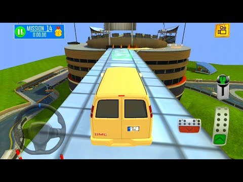 Multi Floor Garage Driver - Minibus Driving - Gameplay Android