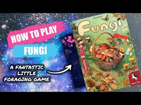 How to Play Fungi: A Card Game About Mushrooms - Board Game Rules & Instructions