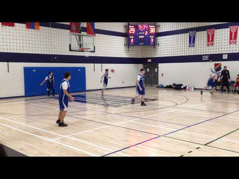 Homenetmen Gamk vs Toronto Homenetmen juvenile basketball In Toronto Game 1 2nd half Nov 25 2017
