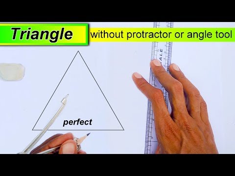 how to draw an equilateral triangle Geometry lesson
