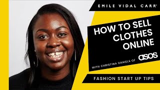 How to sell clothes online with ASOS Marketplace #asos #fashionbusiness #onlineselling