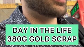 Melting Gold Scrap in Downtown Los Angeles - How to Buy & Sell Gold Scrap