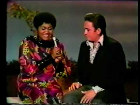 Johnny Cash sings a duet with Odetta, Shame and Scandal in the Family