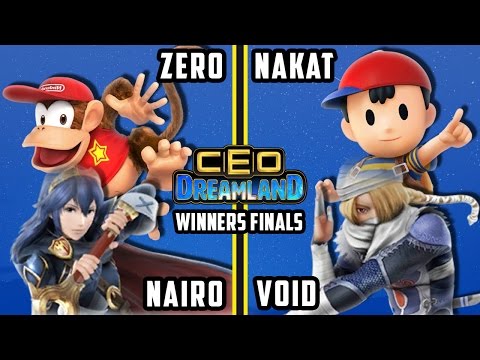 CEO Dreamland 2017 Smash 4 - NRG | Nairo & TSM | ZeRo Vs. CLG | Nakat & CLG | VoiD SSB4 Doubles WF