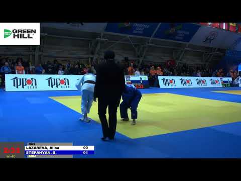 40 kg Lazareva A Stepanyan S 30 03 2019 T1 Кубок Европы по дзюдо среди юношей и девушек до 18 лет,