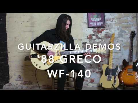 GUITARZILLA DEMOS - 1988 Greco Super Real WF-140 White Falcon