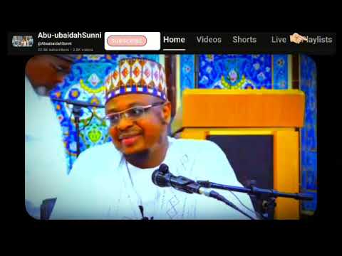 Addu'Ar tafiya zuwa masallaci ||Professor Isa Ali Pantami