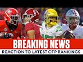 Latest CFP Rankings: Alabama, Georgia still at top; Ohio State moves into No. 4 | CBS Sports HQ