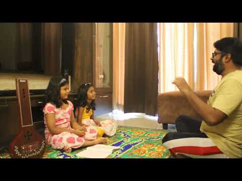 R.Rajiv - Offline Class - Ana Lekara Geetham - Suddha Saveri (Students - Aadhvika and Shraddha)