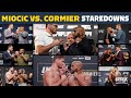 Stipe Miocic vs. Daniel Cormier Staredowns Through the Years - MMA Fighting