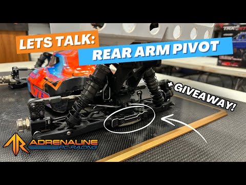 Lets Talk : Rear Arm Pivot & Roll Center Tuning for 1/8 RC Buggies