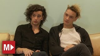 The 1975 talk Miley Cyrus, weed &amp; playing Anti-Christ live | Moshcam Interviews