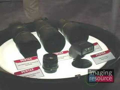 The Imaging Resource at PMA 2007: Pentax DA* lenses and 645