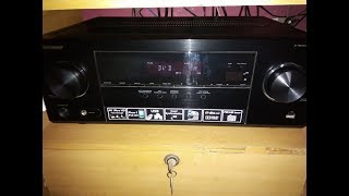 How to reset pioneer av receiver