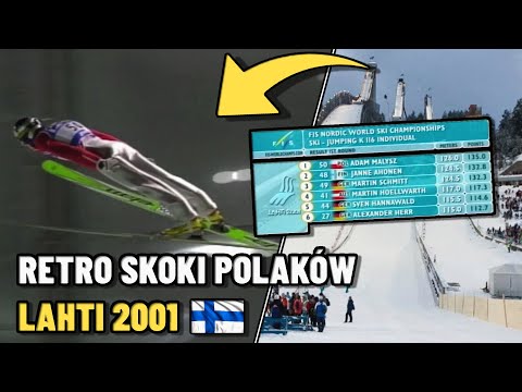 RETRO SKOKI POLAKÓW - LAHTI🇫🇮 | K116 | MISTRZOSTWA ŚWIATA | 19.02.2001 | - Skoki narciarskie
