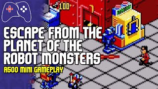 A500 Mini at the Arcade - Escape From the Planet of the Robot Monsters (1990)