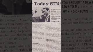 I like to lead when I dance Frank Sinatra 1965