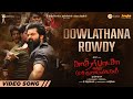 Dowlathana Rowdy Video Song Kathar Basha Endra Muthuramalingam Arya Muthaiya GV Prakash