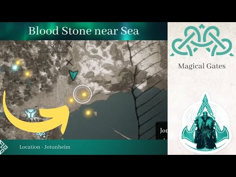 Ymir's Blood Stone near sea : Assassin’s Creed Valhalla