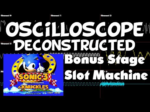 Sonic 3 and Knuckles - Bonus stage (slot machine) - Oscilloscope Deconstruction