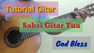 Download lagu Tutorial Gitar Saksi Gitar Tua - God Bless (cover by @Gitar Akustik) mp3