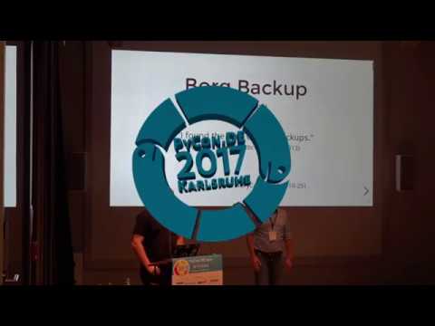 PyCon.DE 2017 Thomas Waldmann - The BorgBackup Project