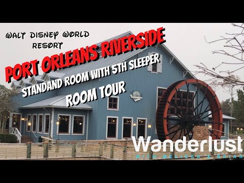 CUTE Port Orleans Riverside standard room with 5th sleeper