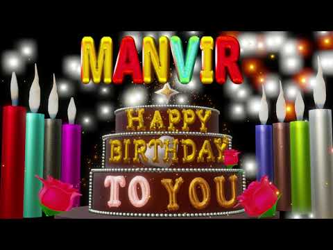 Manvir Happy Birthday Song | Happy Birthday To You #manvir #birthdaysong #loveyou