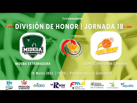 MIDEBA EXTREMADURA vs ADM ECONY GRAN CANARIA